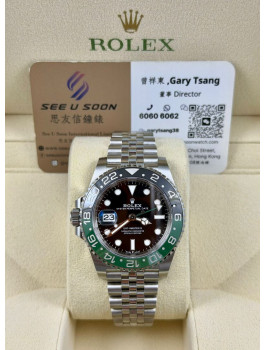 二手 ▶️ Rolex 勞力士 GMT MASTER II ◀️ 126720VTNR 2024年錶 (40mm)  